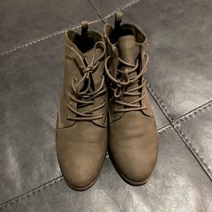 Ankle Lace Up Boots, 10